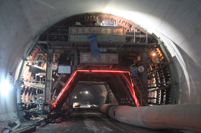 中铁十五局二公司杭黄项目部 里巧川隧道施工全面驶入“快车道”